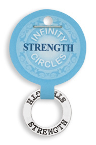"Strength" Infinity Pendant